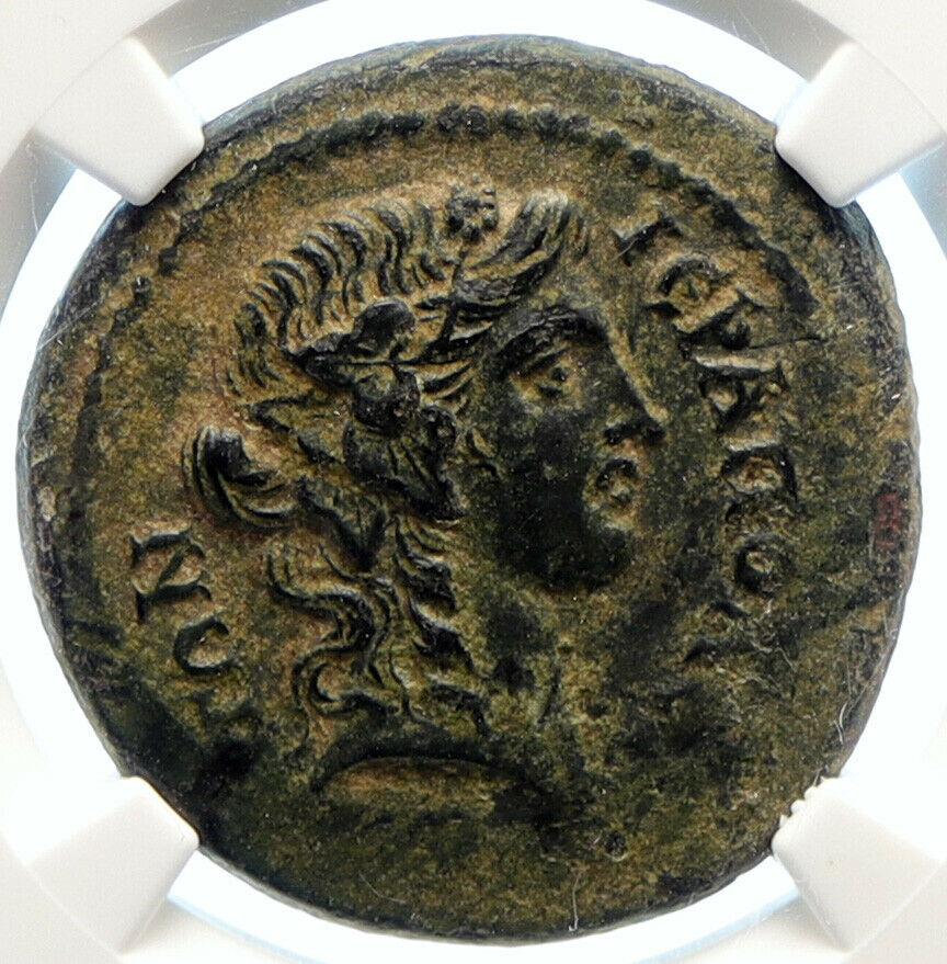 Hierapolis in Phrygia ANTIQUE Authentic Ancient Roman Coin CHARIOTS NGC i96170