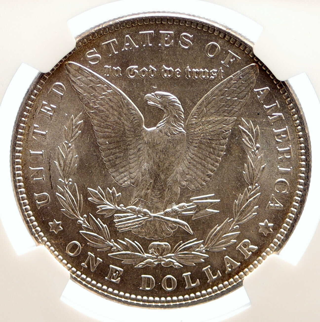 1887 UNITED STATES of America SILVER Morgan OLD US Dollar Coin EAGLE NGC i95559