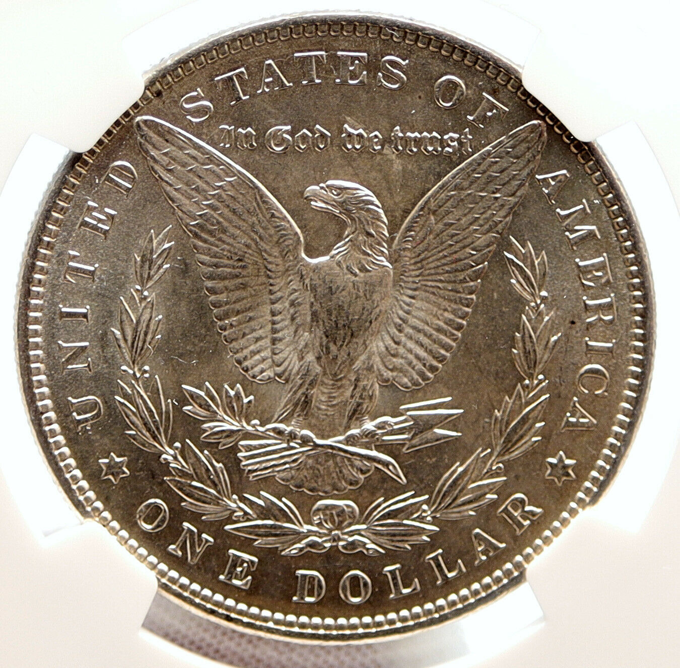 1887 P UNITED STATES of America SILVER Morgan US Dollar Coin EAGLE NGC i95545