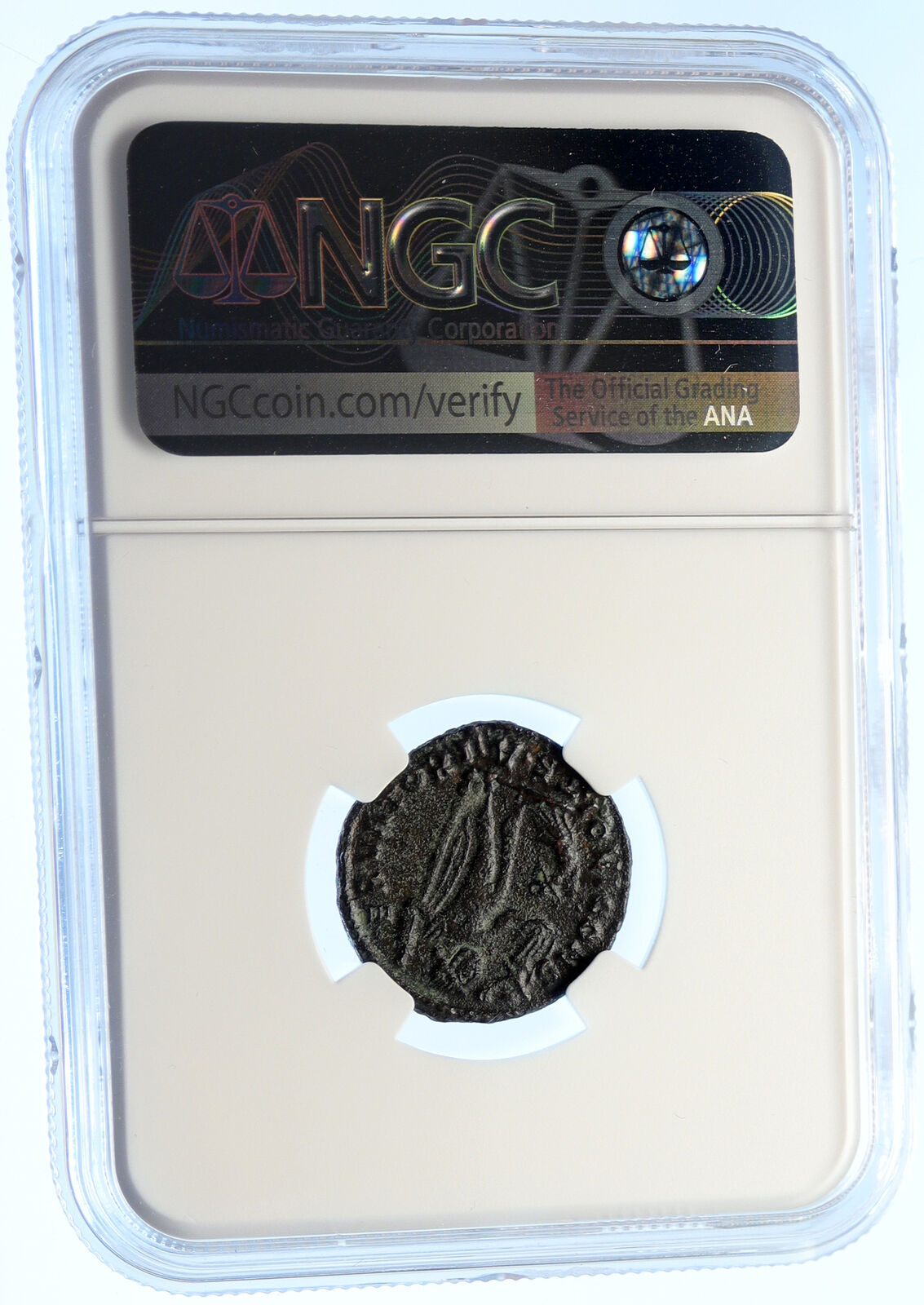 CONSTANTINE I the GREAT Authentic Ancient OLD Roman Coin Zeus Victory NGC i96160