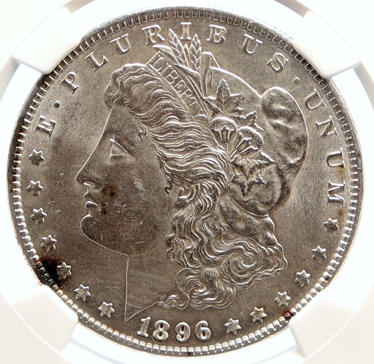 1896 P UNITED STATES of America SILVER Morgan US Dollar Coin EAGLE NGC i95549