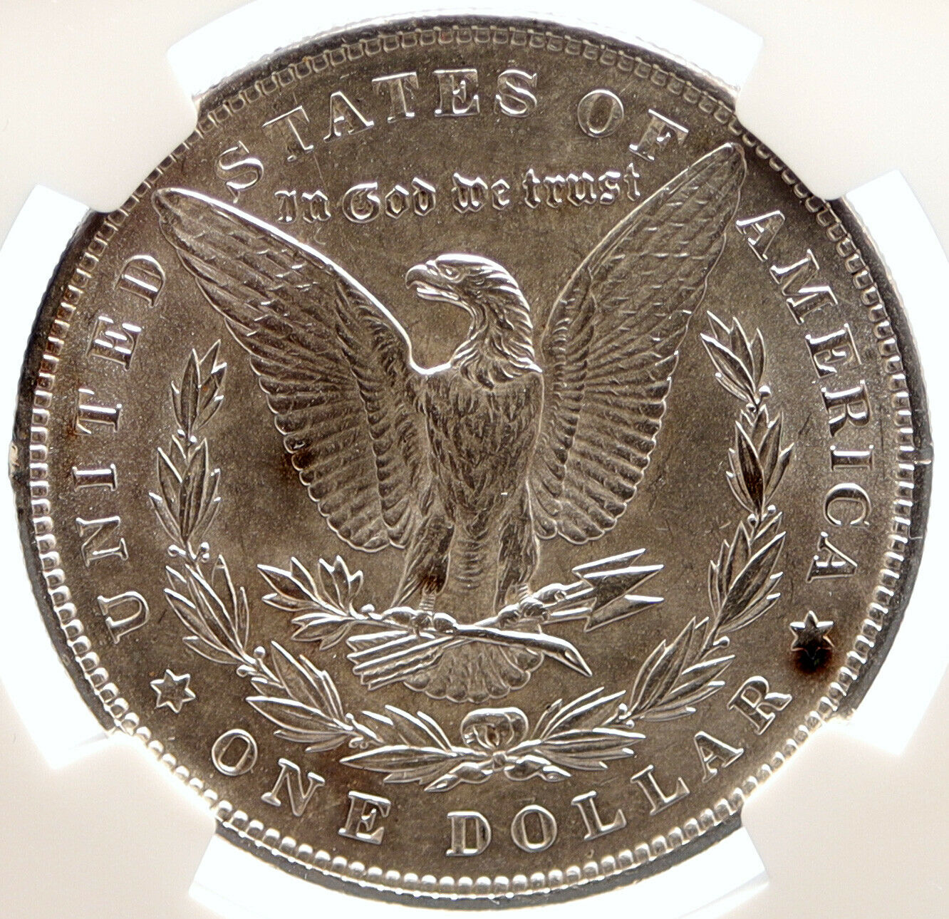 1896 P UNITED STATES of America SILVER Morgan US Dollar Coin EAGLE NGC i95549