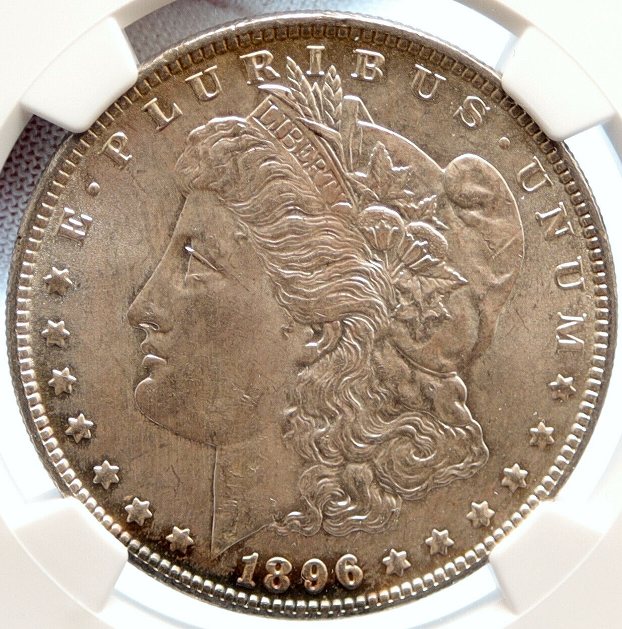 1896 P UNITED STATES of America SILVER Morgan US Dollar Coin EAGLE NGC i95550