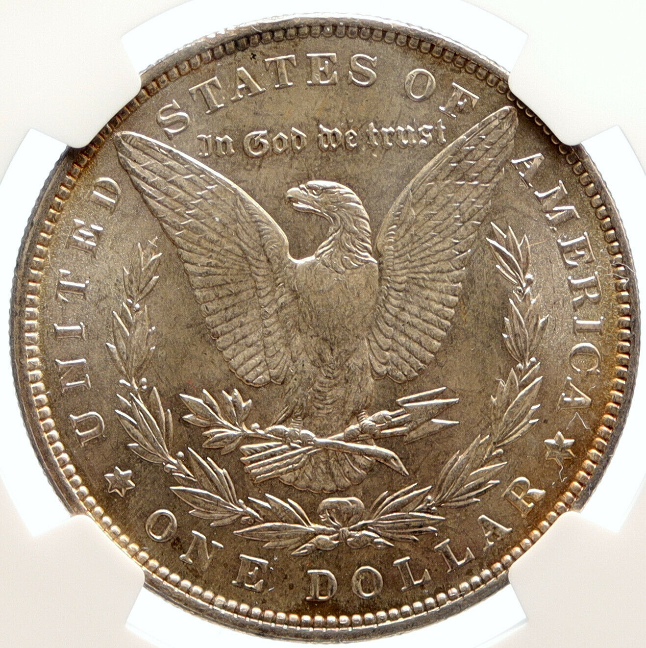 1896 P UNITED STATES of America SILVER Morgan US Dollar Coin EAGLE NGC i95550