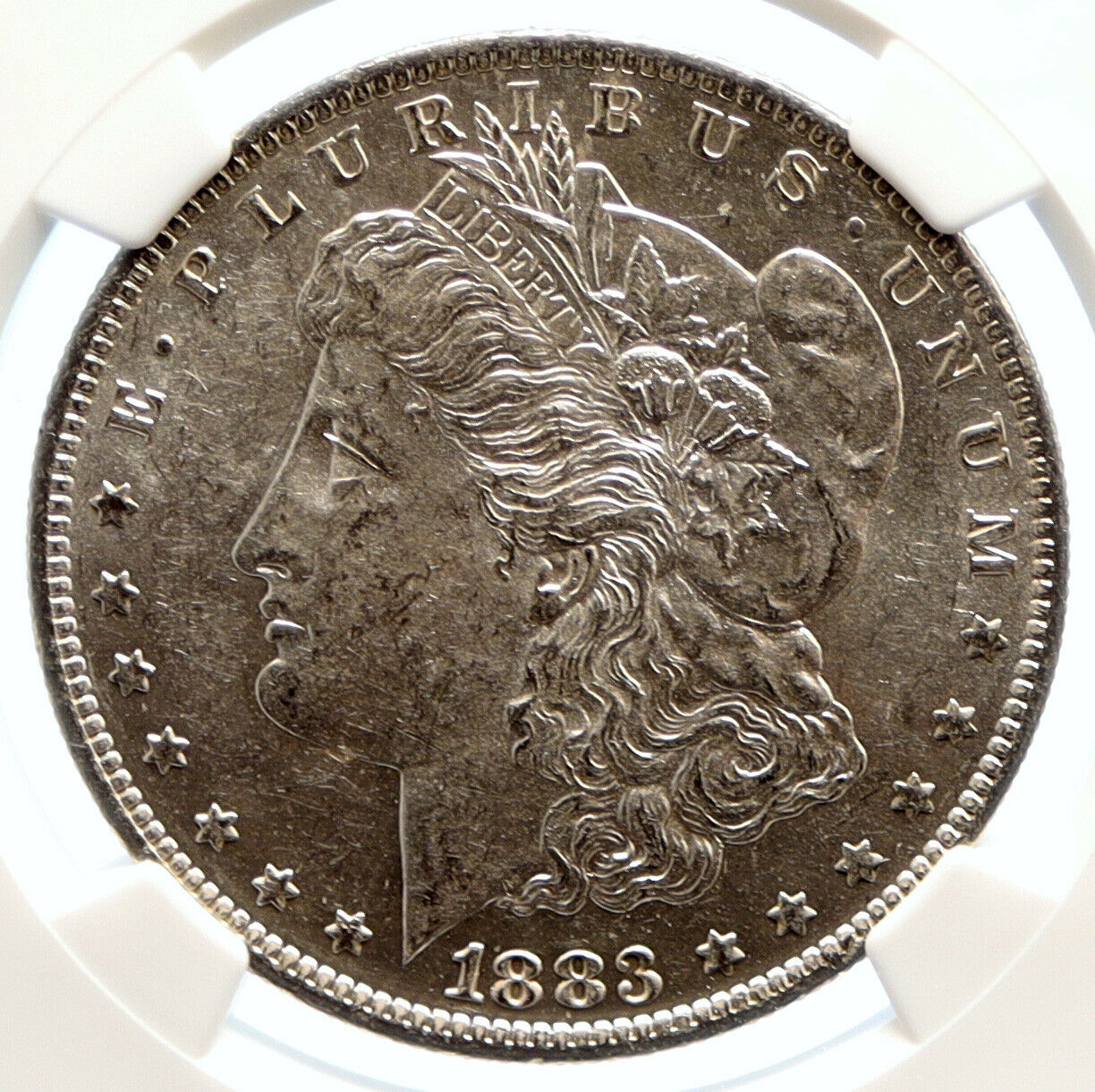 1883 O UNITED STATES of America EAGLE SILVER Morgan US Dollar Coin NGC i95604