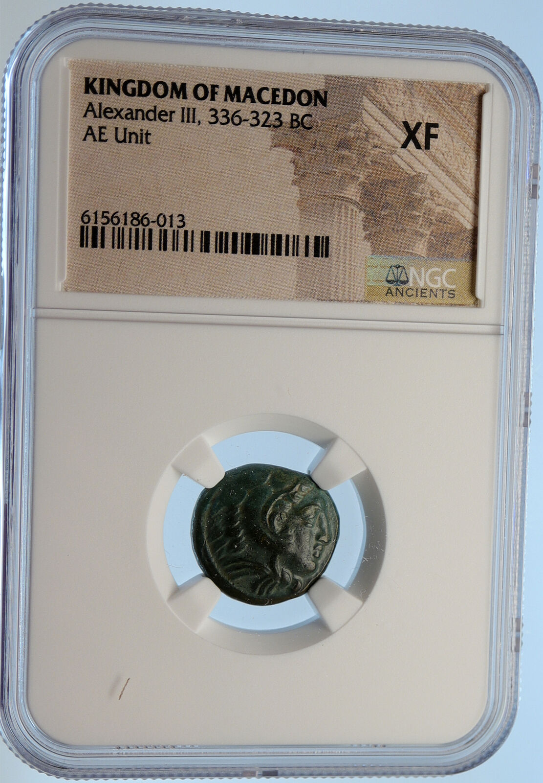 ALEXANDER III the GREAT Macedonia Ancient Greek Coin HERCULES CLUB NGC i95644