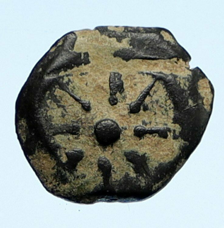 ALEXANDER JANNAEUS Biblical Jerusalem Ancient Jewish Widow's Mite Coin i95393