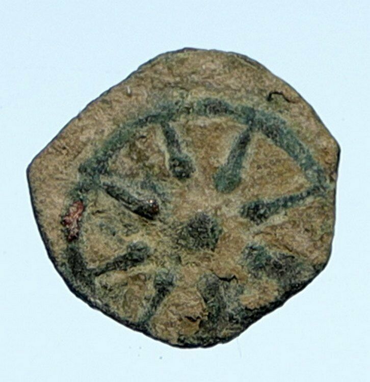 ALEXANDER JANNAEUS Biblical Jerusalem Ancient Jewish Widow's Mite Coin i95392