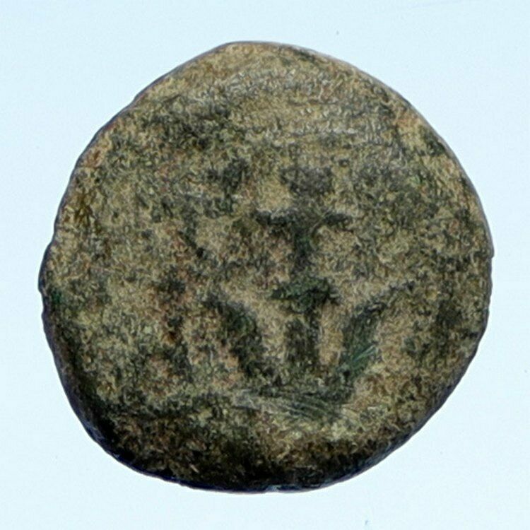 ALEXANDER JANNAEUS Biblical Jerusalem Ancient Jewish Widow's Mite Coin i95395