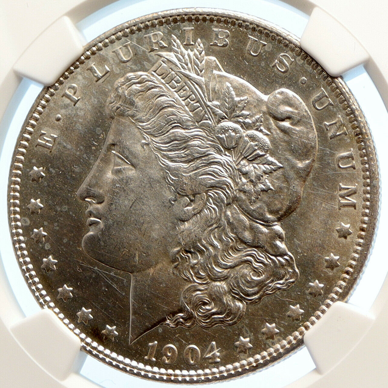 1904 O UNITED STATES of America SILVER Morgan US Dollar Coin EAGLE NGC i95607