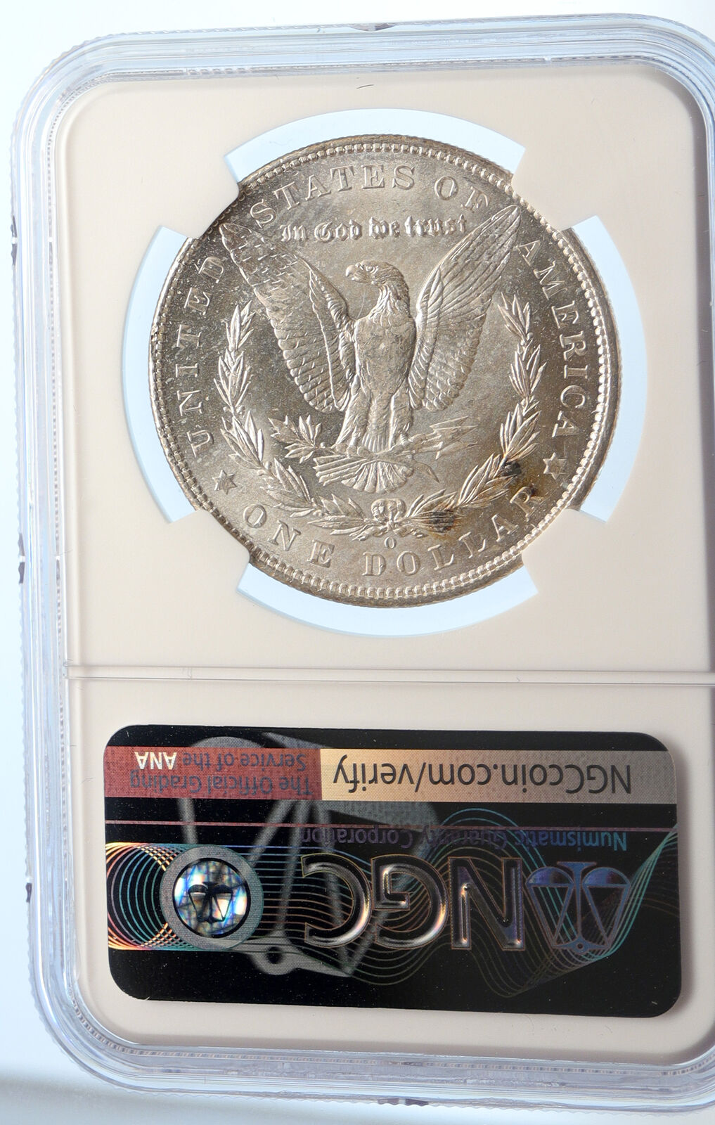 1904 O UNITED STATES of America SILVER Morgan US Dollar Coin EAGLE NGC i95607