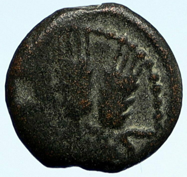 AGRIPPA I JUDAEA under Claudius 41AD Ancient ANTIQUE Roman PRUTAH Coin i95537