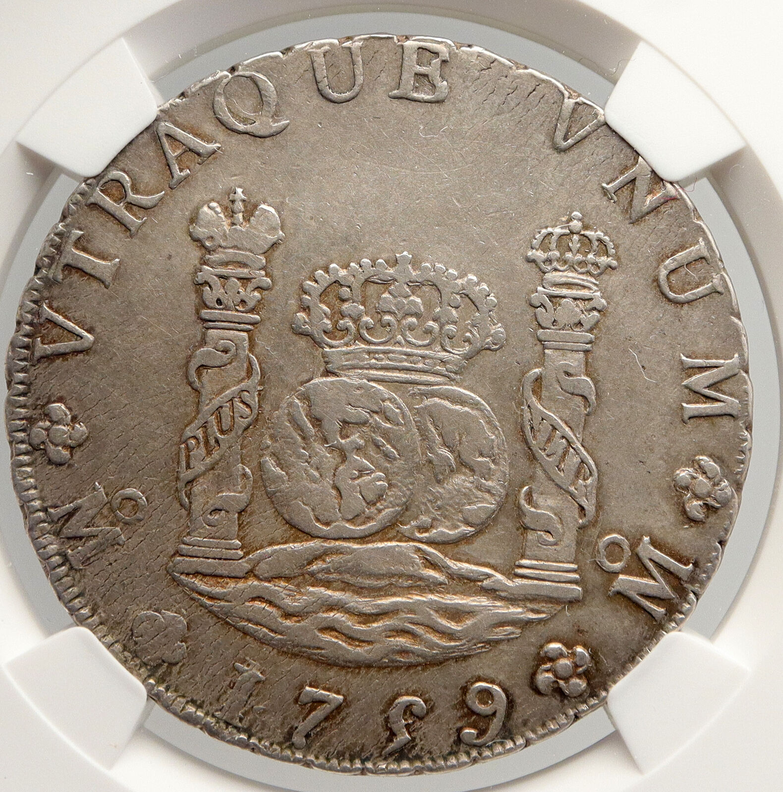 1759 MoMM MEXICO SPAIN King FERDINAND VI Silver Antique 8 Reales Coin NGC i94009