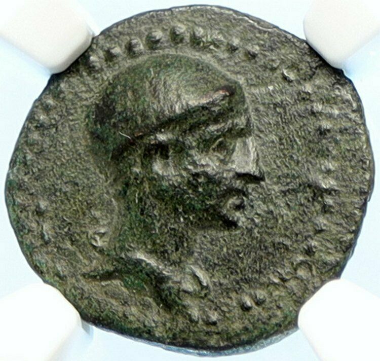 OLBA Cilicia Ajax High Priest Augustus Time 10AD ANCIENT Greek Coin NGC i94466