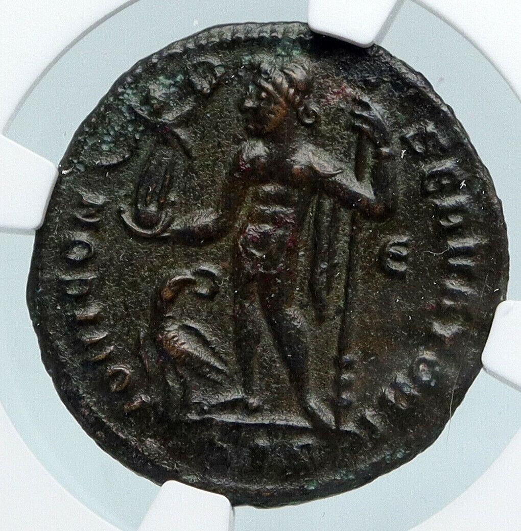 CONSTANTINE I the GREAT Authentic Ancient Roman Coin ZEUS & VICTORY NGC i89749