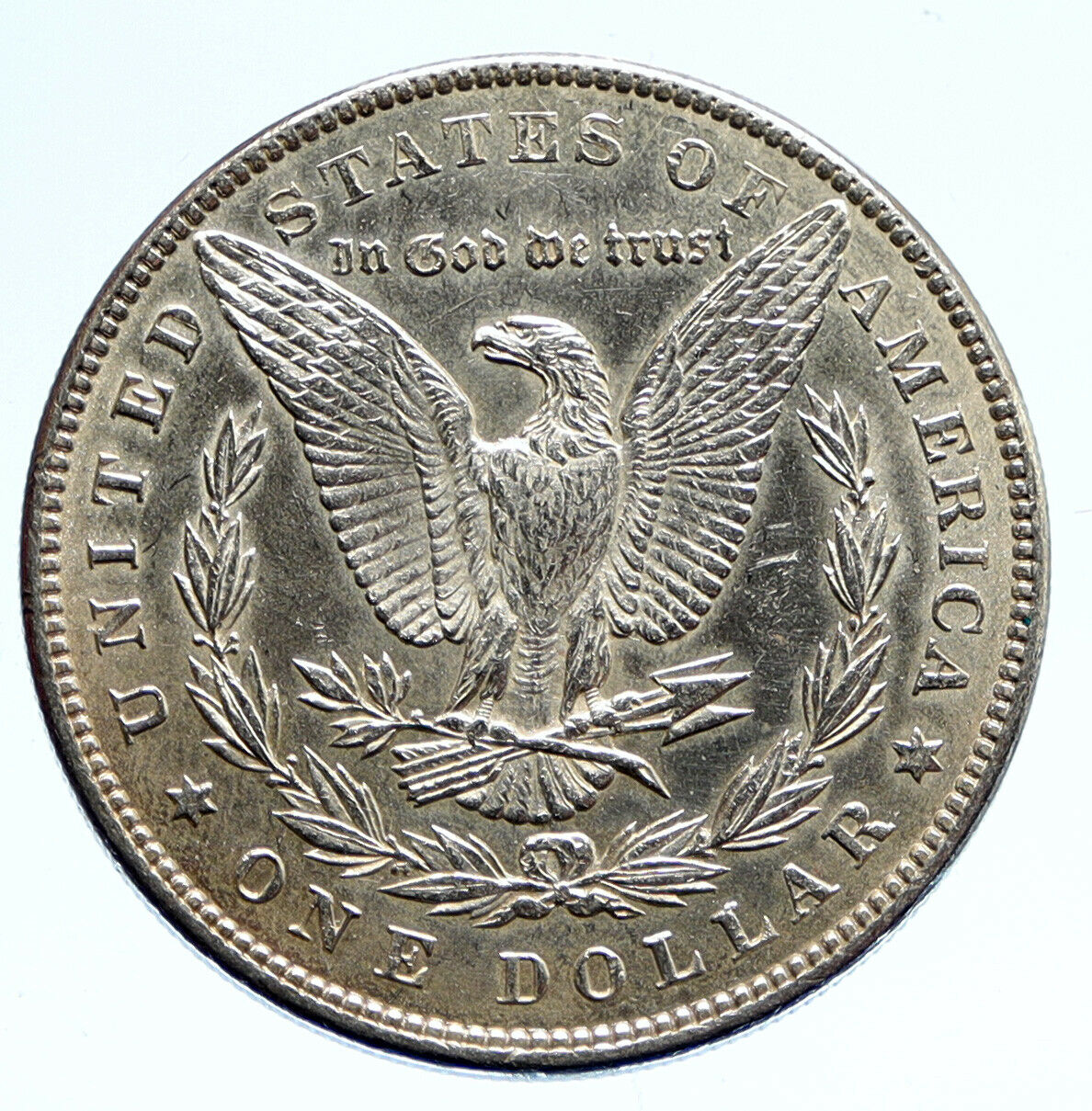 1887 UNITED STATES of America SILVER Morgan Antique US Dollar Coin EAGLE i96234