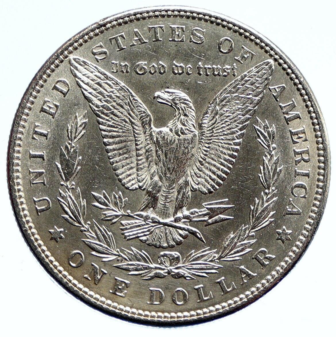 1880 P UNITED STATES of America SILVER Morgan OLD US Dollar Coin EAGLE i96231