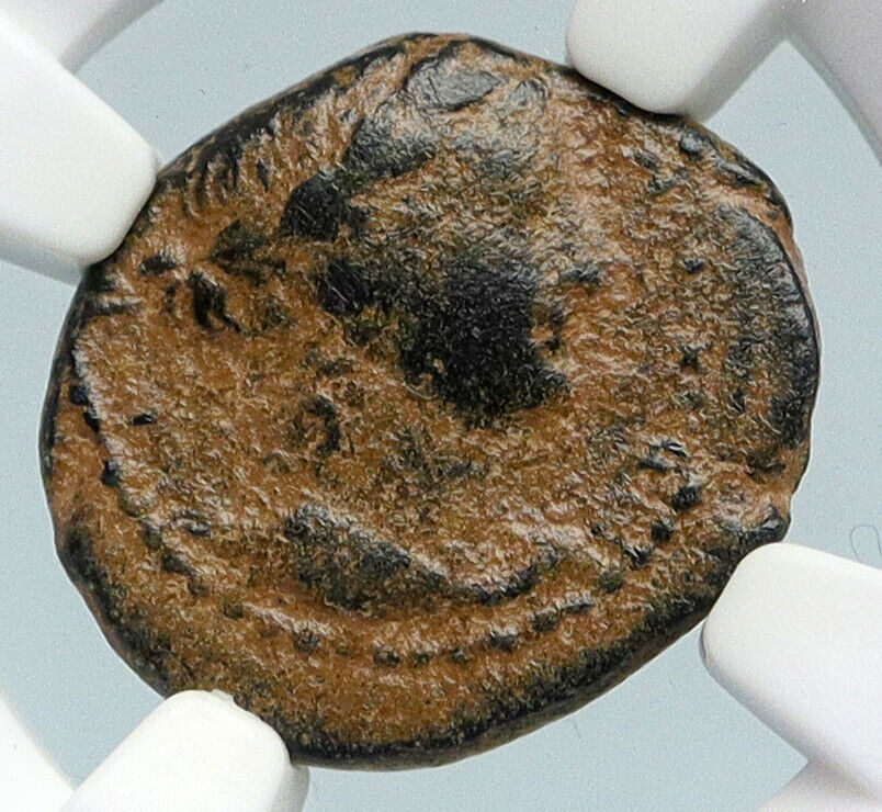 ANTIOCH 128AD Hadrian Time Authentic Ancient Greek Coin APOLLO BRANCH NGC i89757