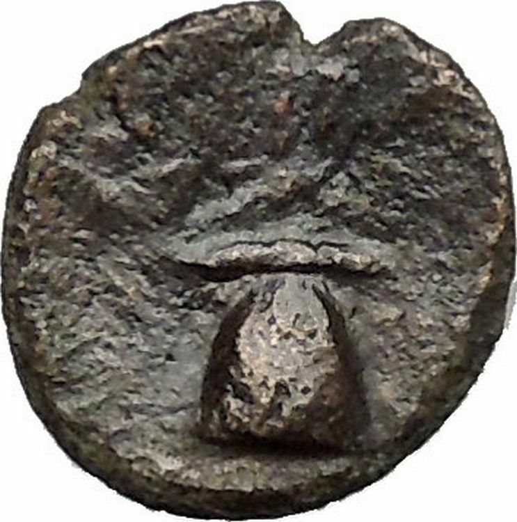 Syracuse in Sicily Early2ndCenBC Genuine Ancient Greek Coin Apollo Apex i51715