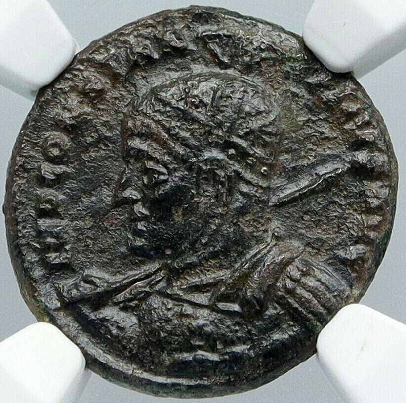 CONSTANTINE I the Great Christian Saint 319 Roman Coin VICTORY ALTAR NGC i88740