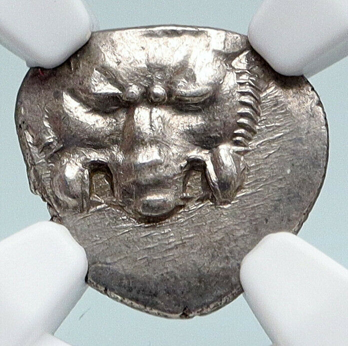 MITHRAPATA Dynast of Lycia Ancient Silver Greek Coin LION TRISKELES NGC i89625