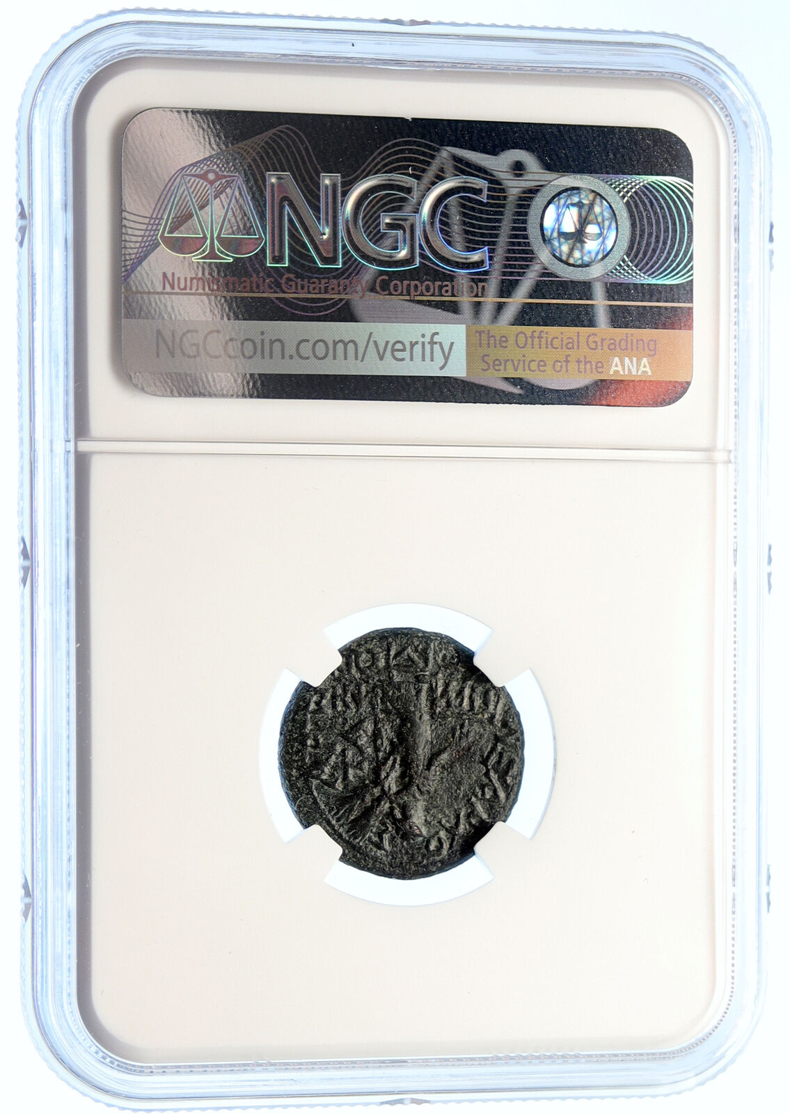 AUGUSTUS Authentic Ancient Antique 27BC Rome Roman Coin DIKAIOSYNE NGC i95582