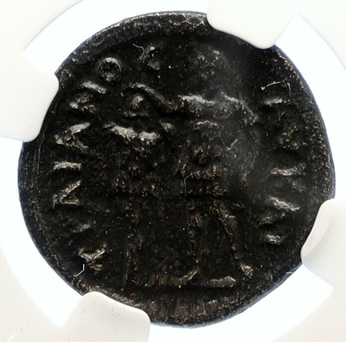 TRAJAN Authentic Ancient Provincial Roman 98AD ATHENA HELMET Coin NGC i95585