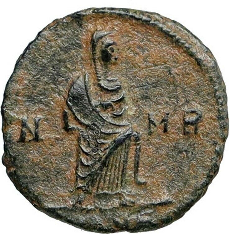 Divus Saint CONSTANTINE I the GREAT 347AD Authentic Ancient Roman Coin i86724