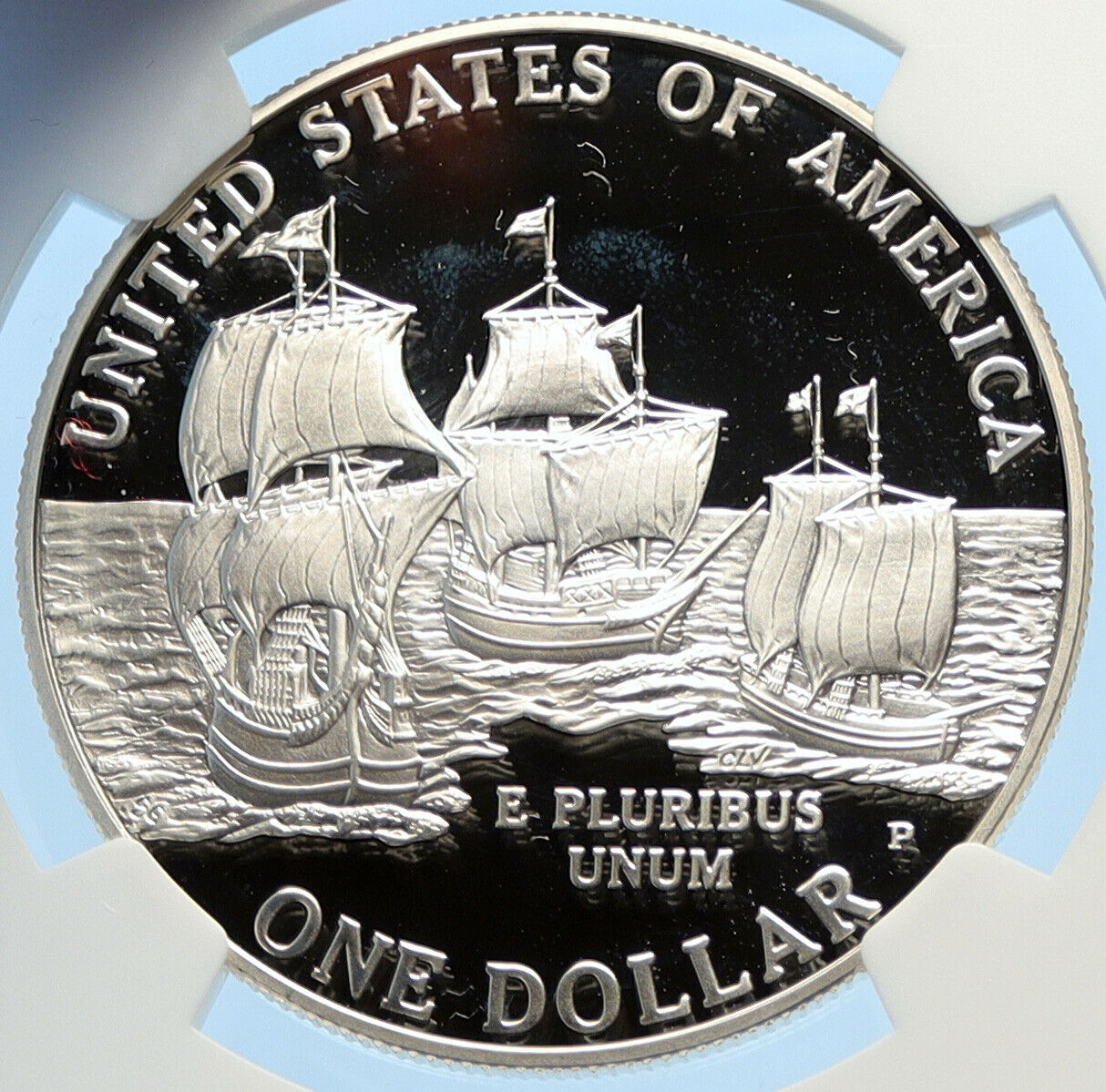 2007 P UNITED STATES US Jamestown 400YR OLD Proof SILVER Dollar Coin NGC i97838