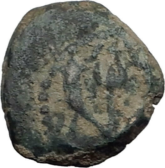 Jewish King ALEXANDER JANNAEUS Ancient Jerusalem WIDOW's MITE Bible Coin i64202