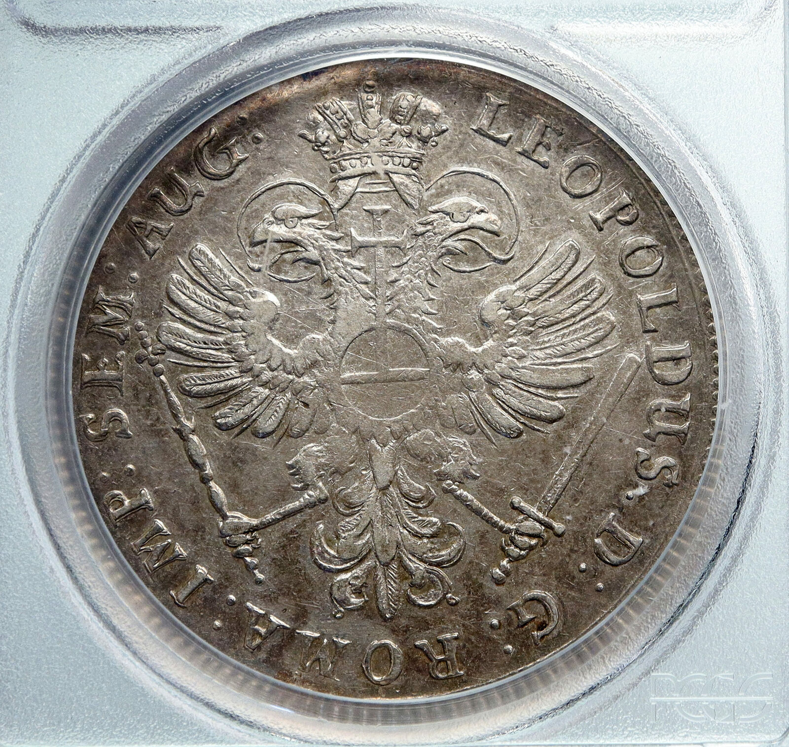 1694 GERMANY German States HAMBURG Antique Silver Thaler Coin PCGS i88871