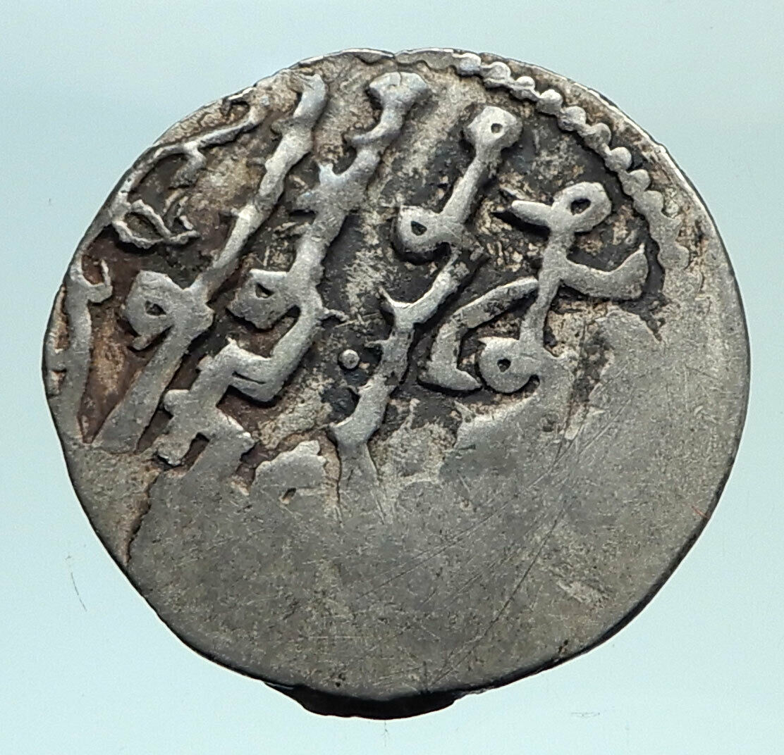 1265-1282AD GEORGIA Under ILKHAN Khan ABAQA Islamic Rule Silver Coin i79745