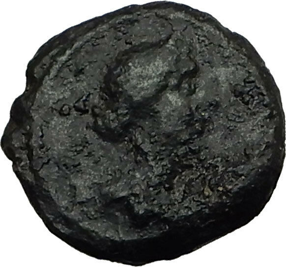 ANONYMOUS 81-196AD Rome Quadrans Authentic Ancient Roman Coin VENUS DOVE i65523