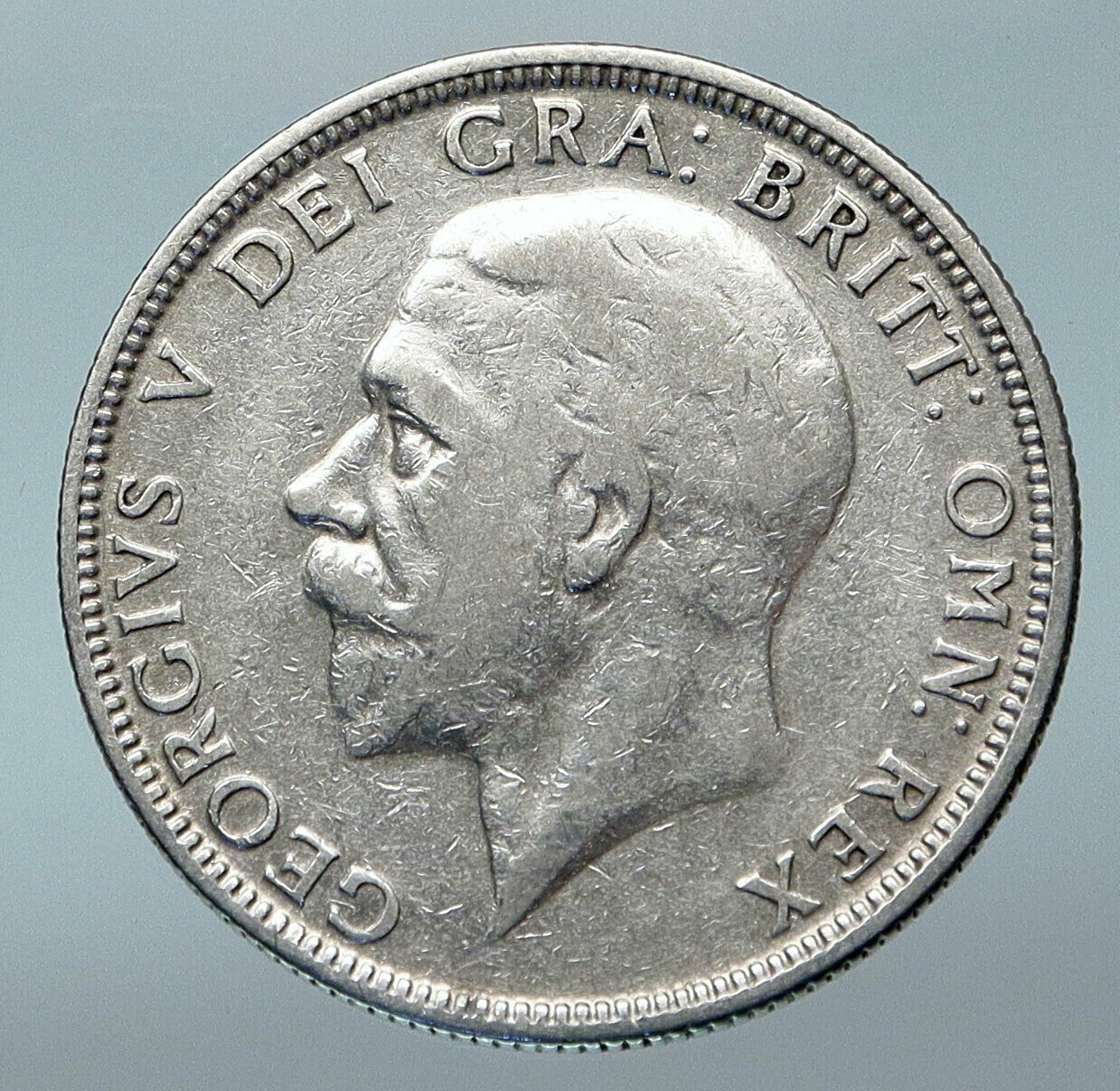 1930 United Kingdom Great Britain GEORGE V Silver Florin 2 Shillings Coin i85281