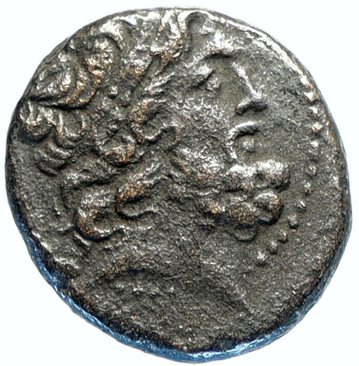 ANTIOCH on the ORONTES Authentic OLD Ancient 31BC Greek Coin w NIKE ZEUS i97467