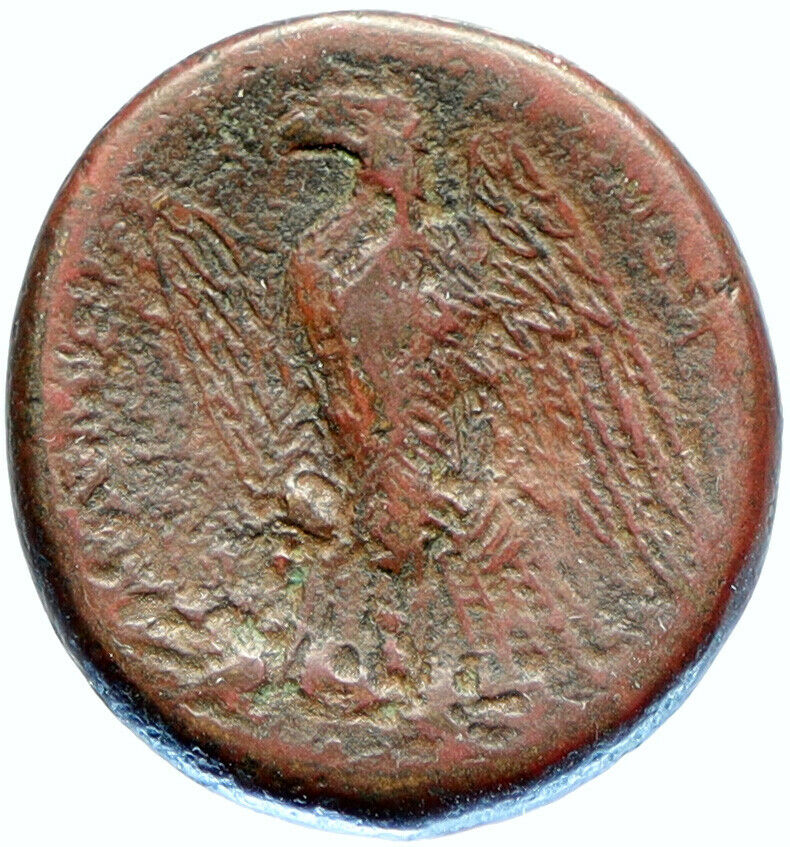 Messana in Sicily under Mamertini OLD Ancient Greek Coin ARES & EAGLE i97100