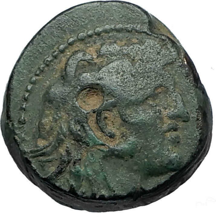 ALEXANDER I BALAS Authentic Ancient 152BC Seleukid RARE R1 R2 Greek Coin i68052