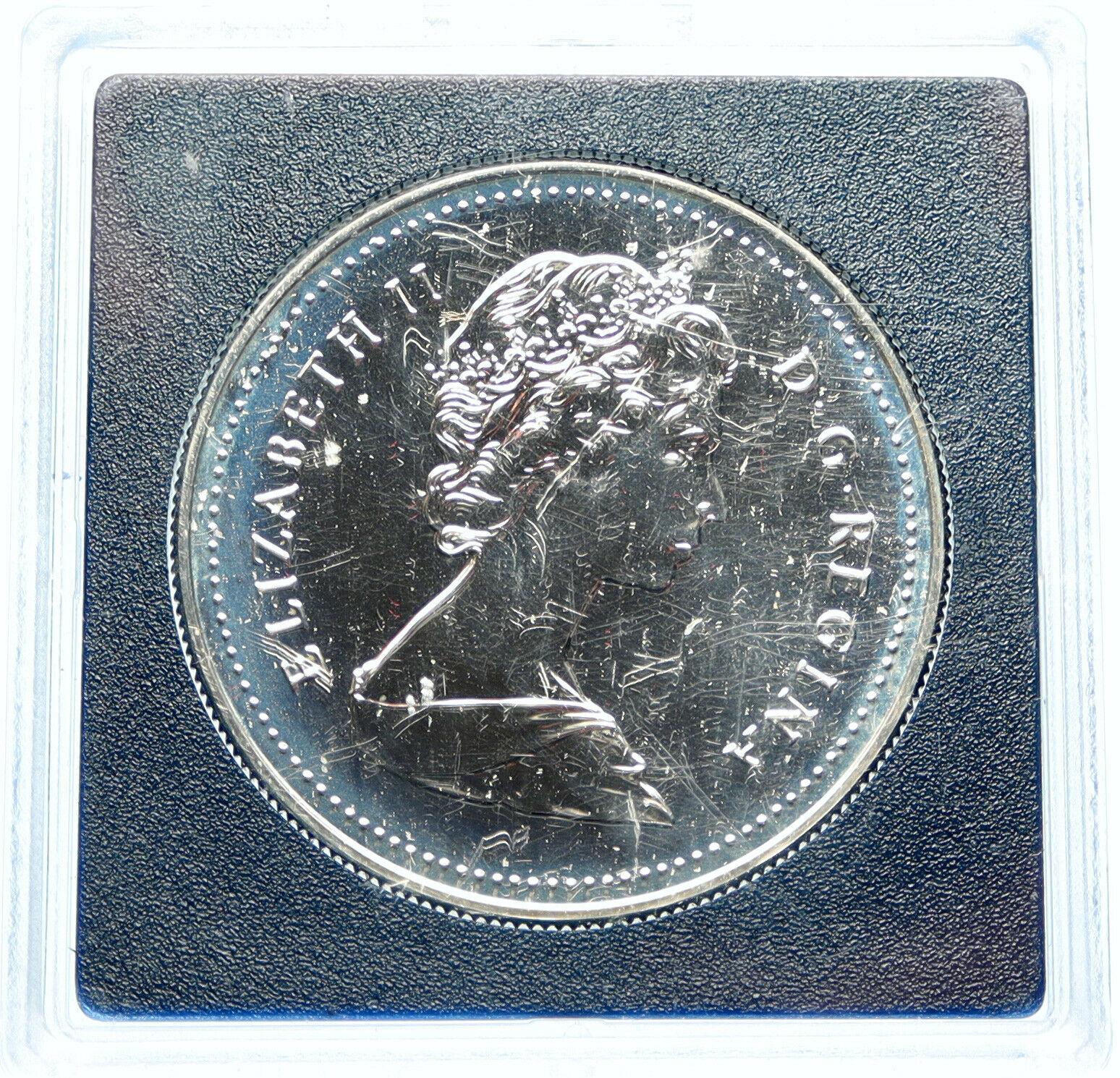 1988 CANADA UK ELIZABETH II Saint-Maurice Ironworks PF-LIKE Silver $ Coin i98326