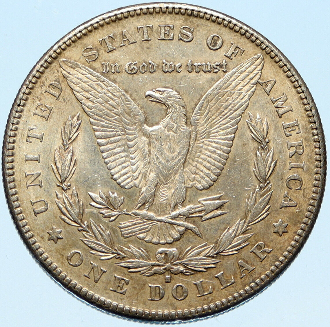 1878 P UNITED STATES of America EAGLE Old SILVER Morgan US Dollar Coin i98301