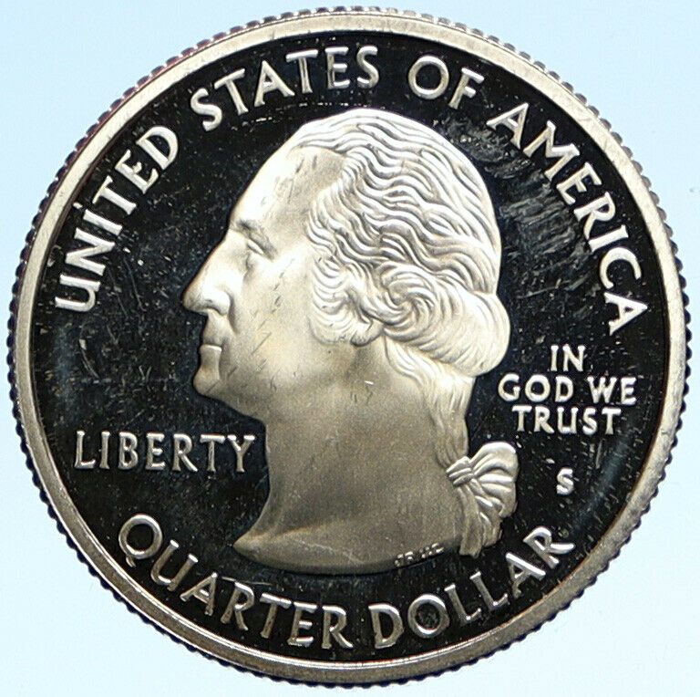 2005 S UNITED STATES USA Washington CALIFORNIA Proof Silver Quarter Coin i99292