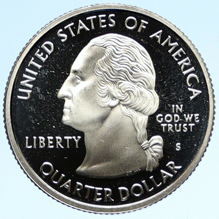 2006 S UNITED STATES USA Washington COLORADO Proof Silver Quarter Coin i99299