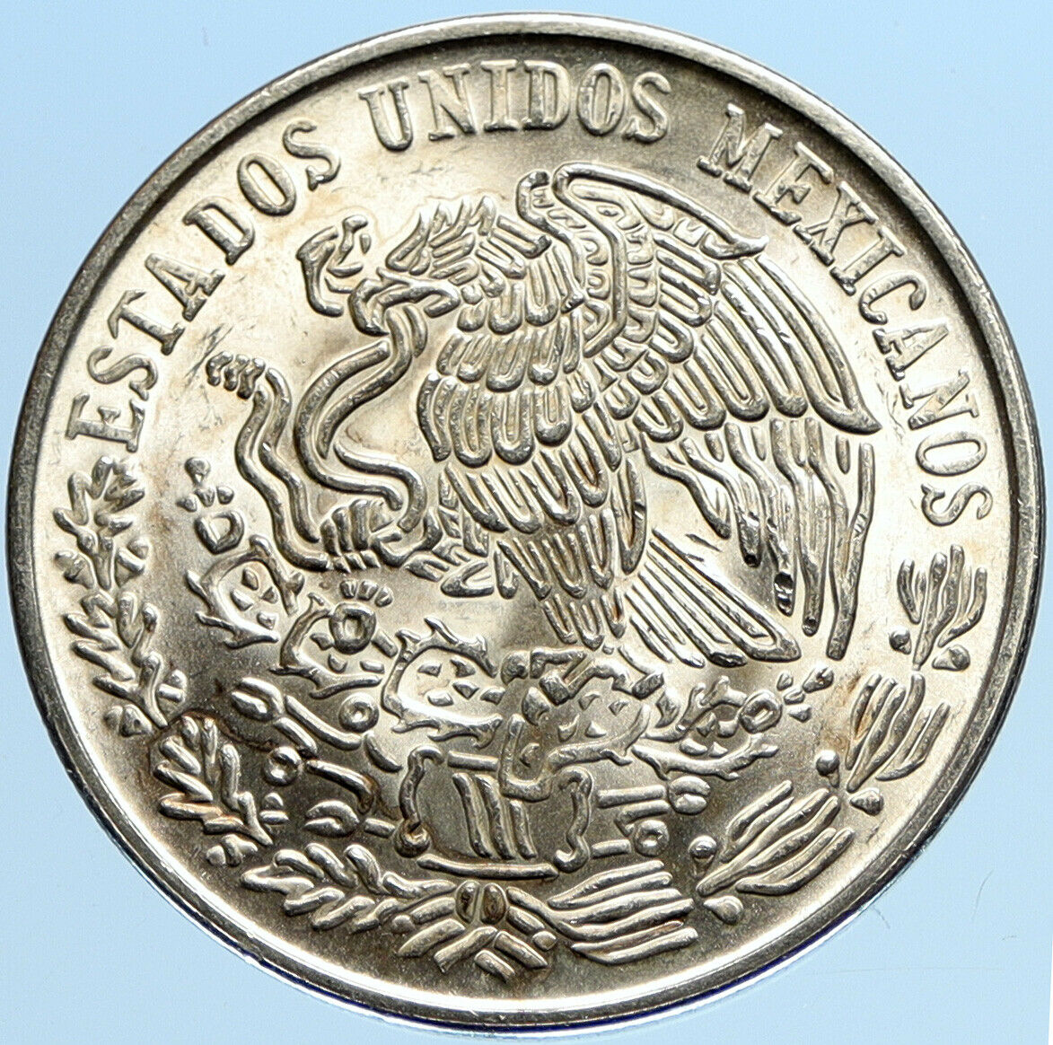 1978 Mexican Independence HERO Jose Maria Morelos Silver 100 Peso Coin i97704