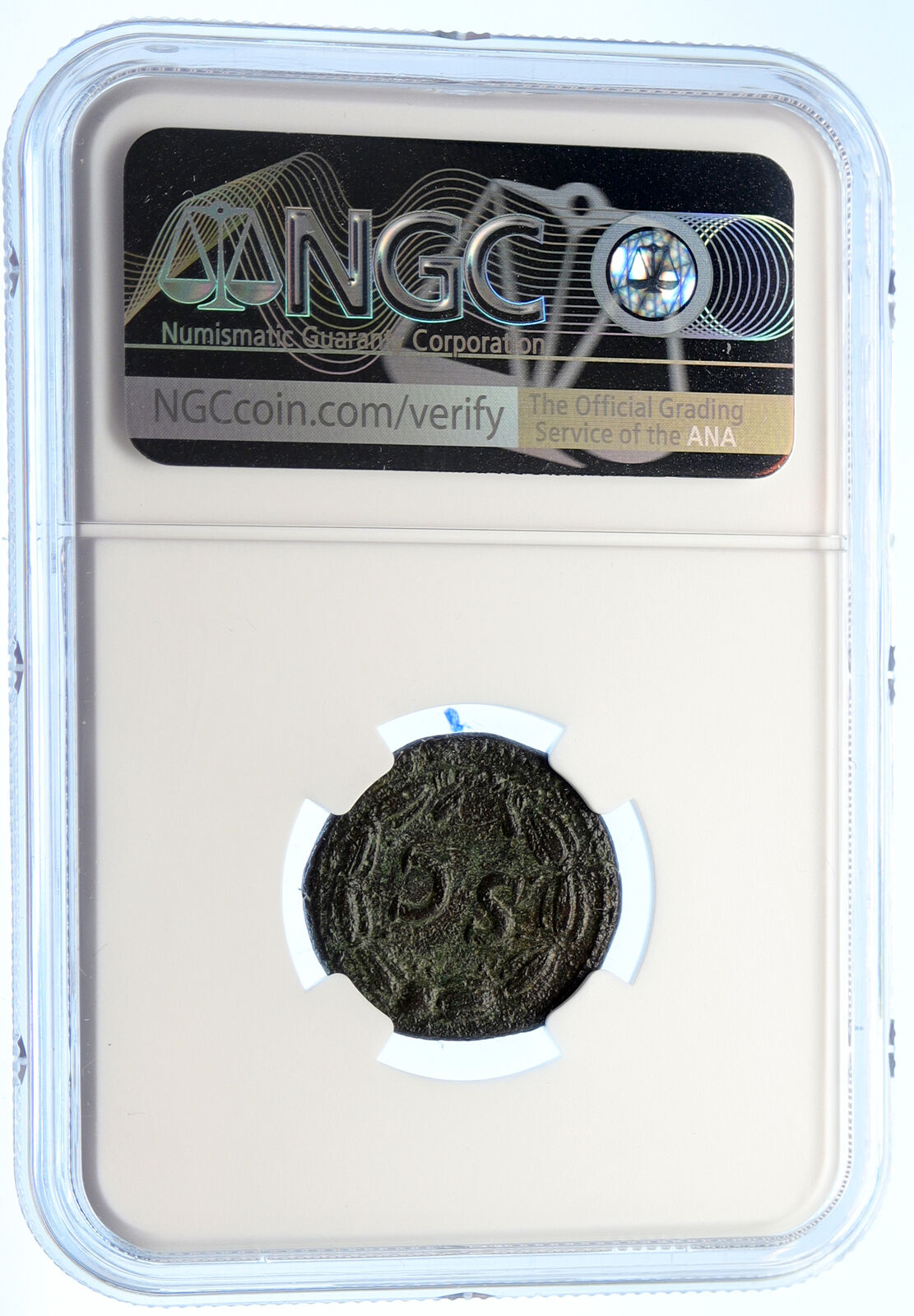 VESPASIAN Authentic Ancient 74AD Rome OLD ANTIQUE Roman Coin SC NGC i95572