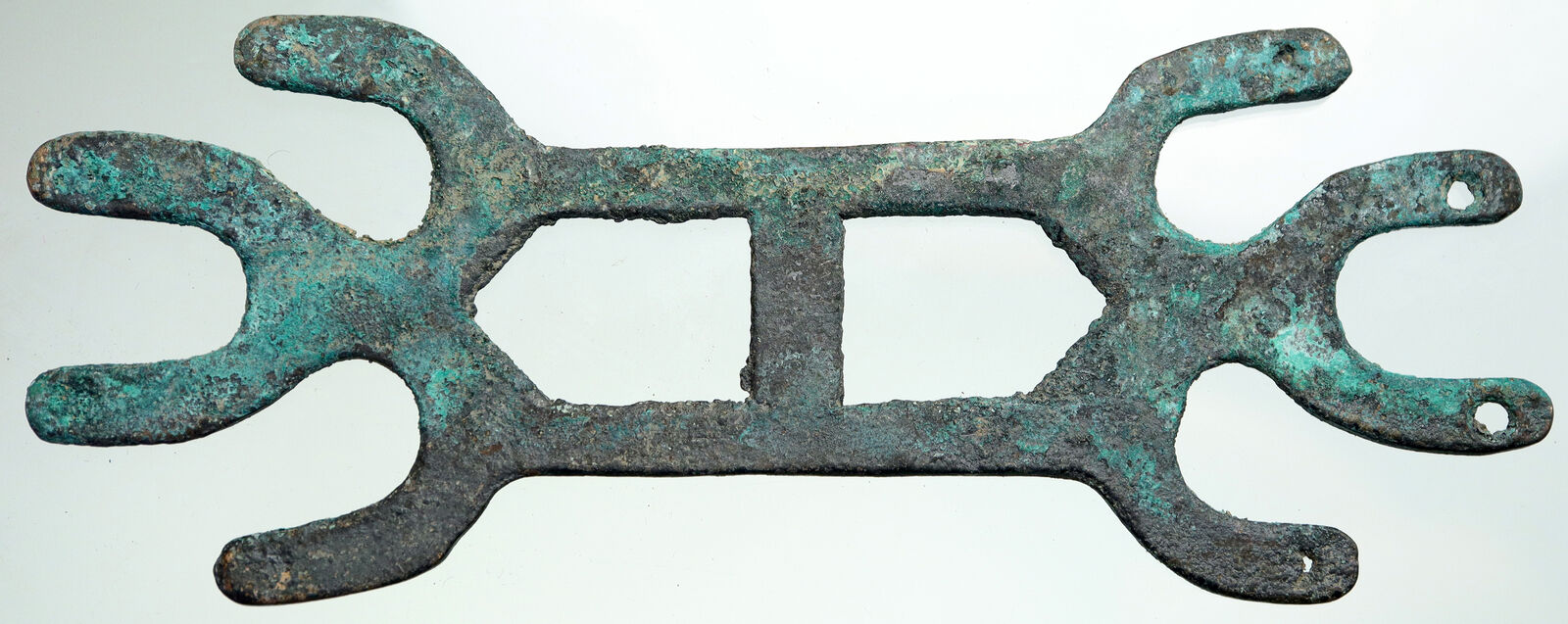 770-475 BC CHINESE Zhou Dynasty SPRING-AUTUMN Shield GRIDIRON Money CHINA i91930