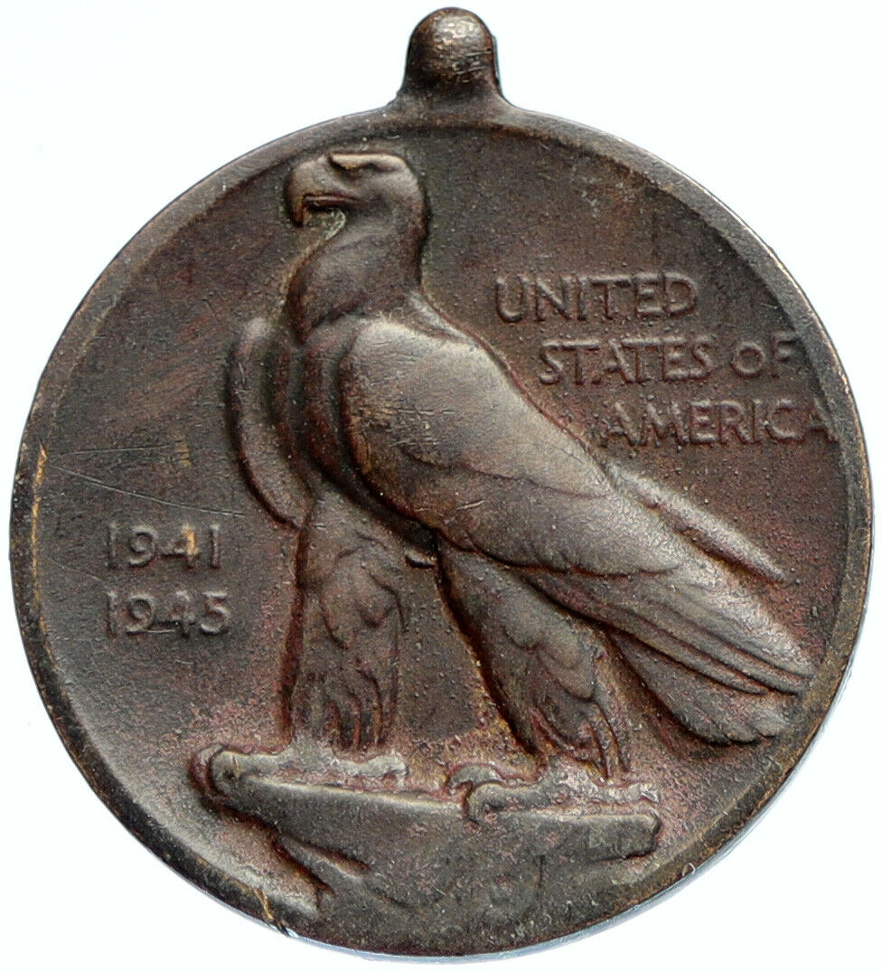 1945 USA Asiatic Pacific Campaign WWII WORLD WAR II American Medal Coin i98189