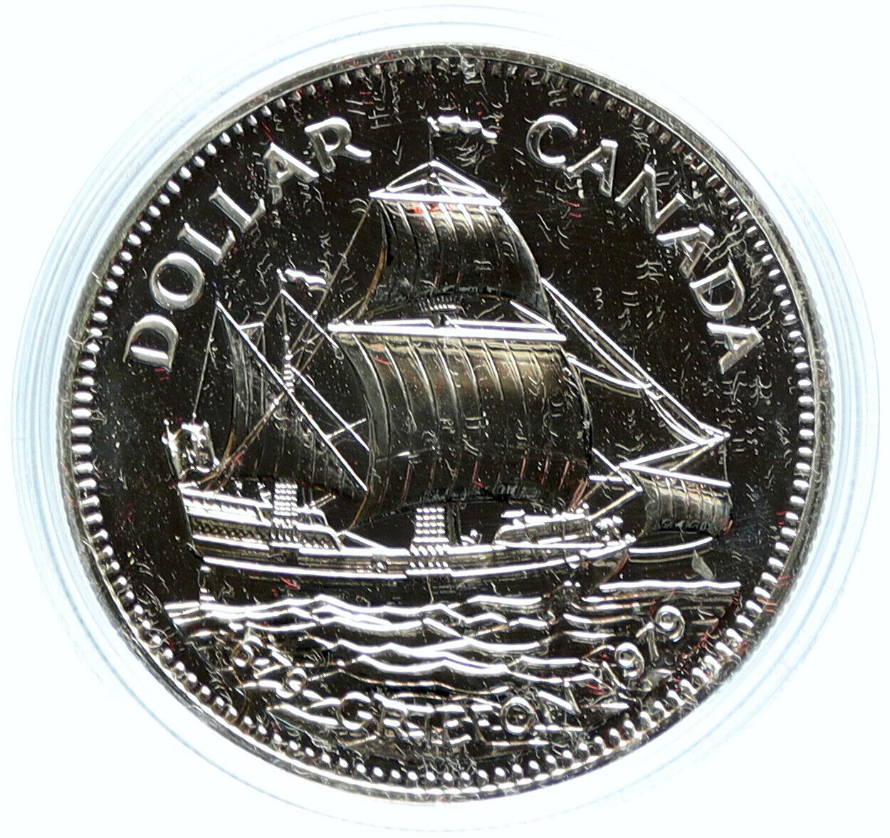 1979 CANADA Queen Elizabeth II Griffon Ship 300Y Proof-like Silver Coin i98722