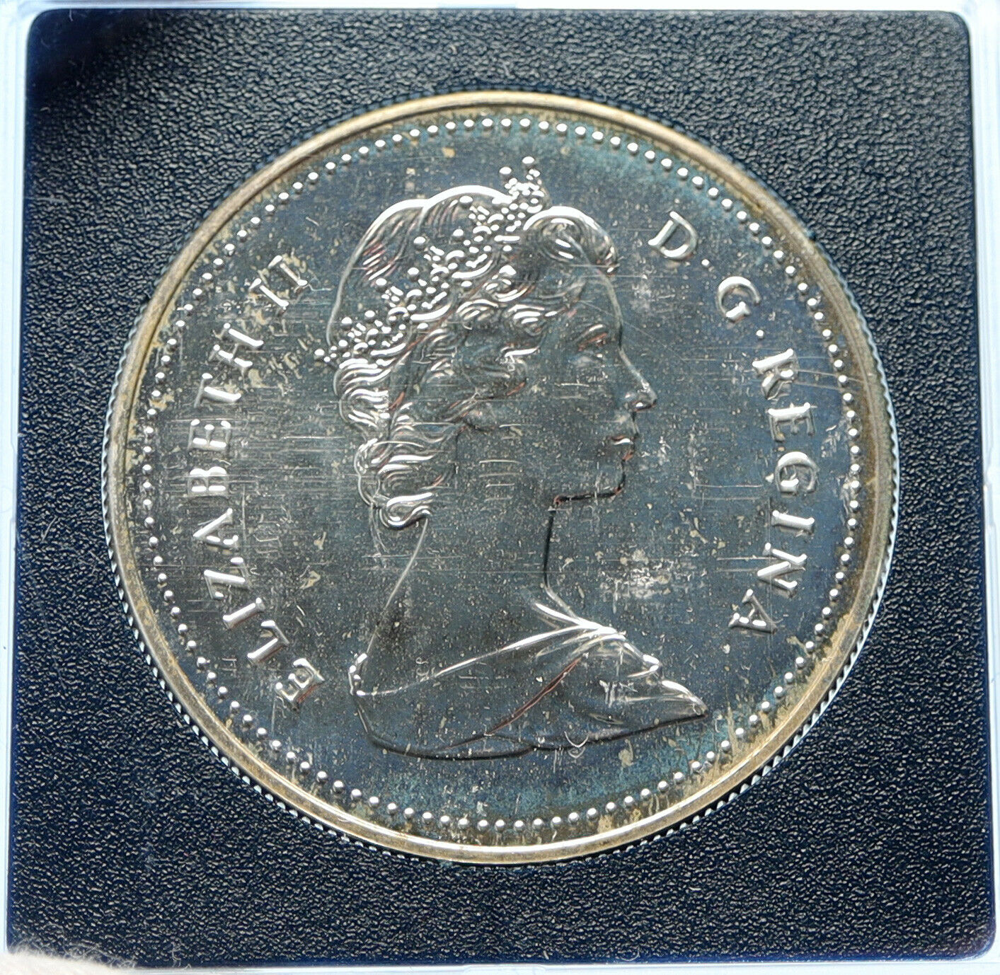 1988 CANADA ELIZABETH II Saint-Maurice Ironworks PROOF-LIKE Silver $ Coin i98767