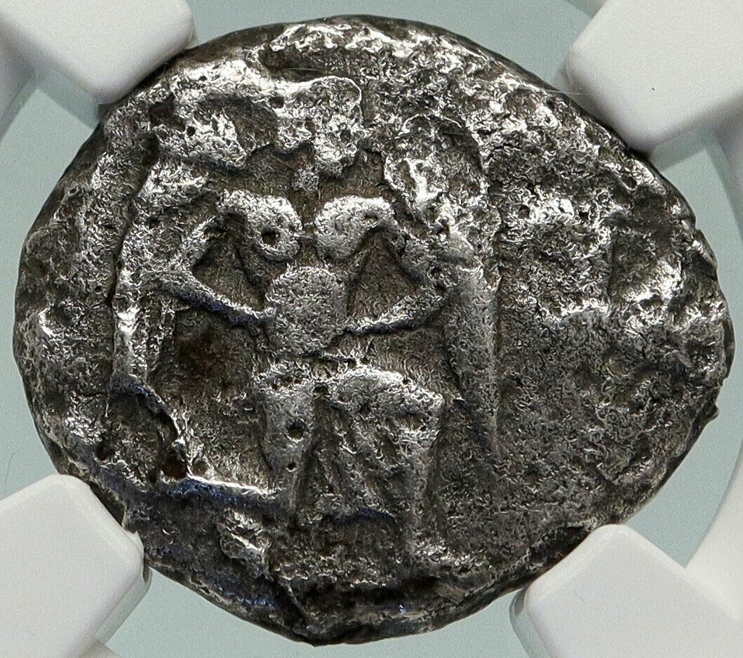 MALLOS Mallus in CILICIA Authentic Ancient 440BC Silver Greek Coin NGC i84930