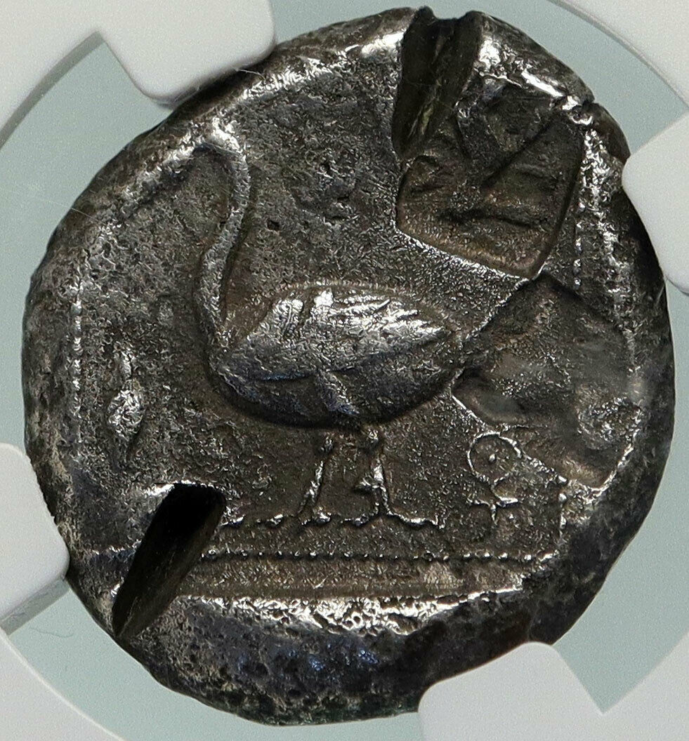 MALLOS Mallus in CILICIA Authentic Ancient 440BC Silver Greek Coin NGC i84930