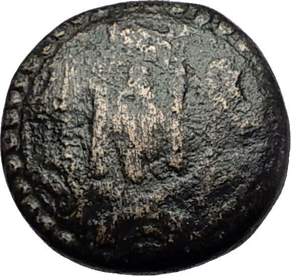 DEMETRIOS I Poliorketes MACEDONIA King Shield Helmet Ancient Greek Coin i60574